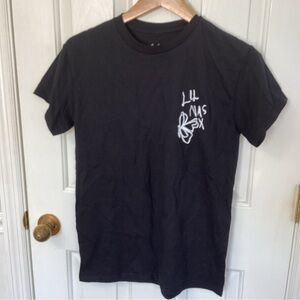 Lil Nas X Hip Hop Wings Official Merch Black T-Shirt Band tshirt